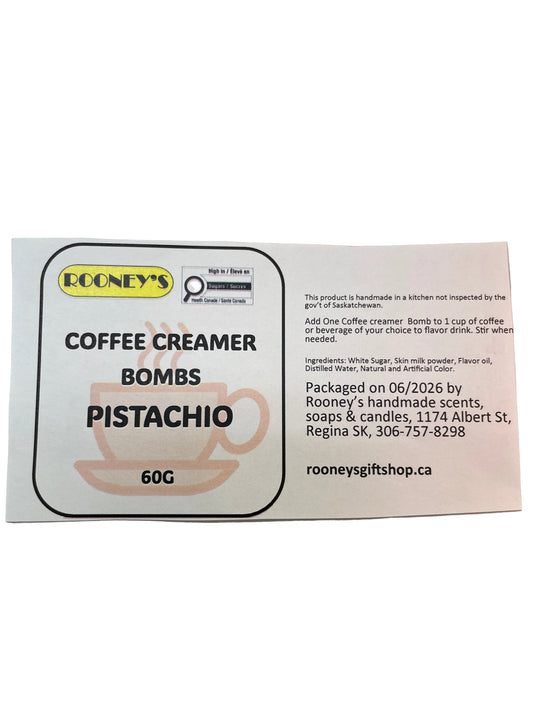 COFFEE CREAMER BOMBS PISTACHIO 2 PACK