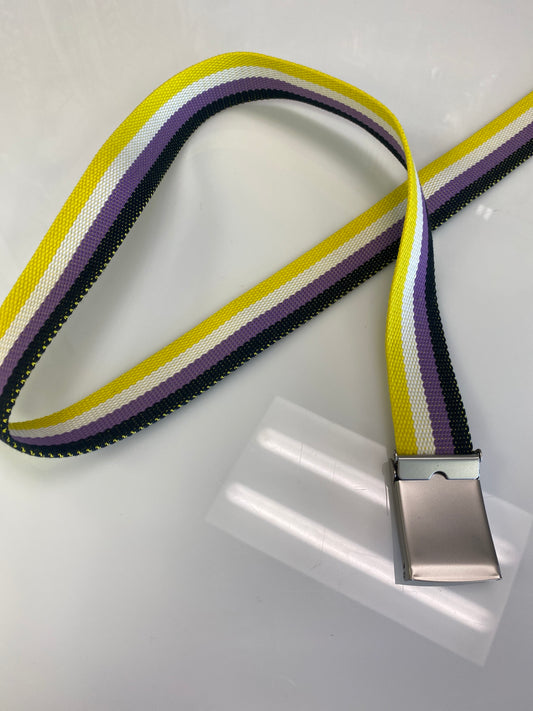 NON BINARY PRIDE BELT 120CM