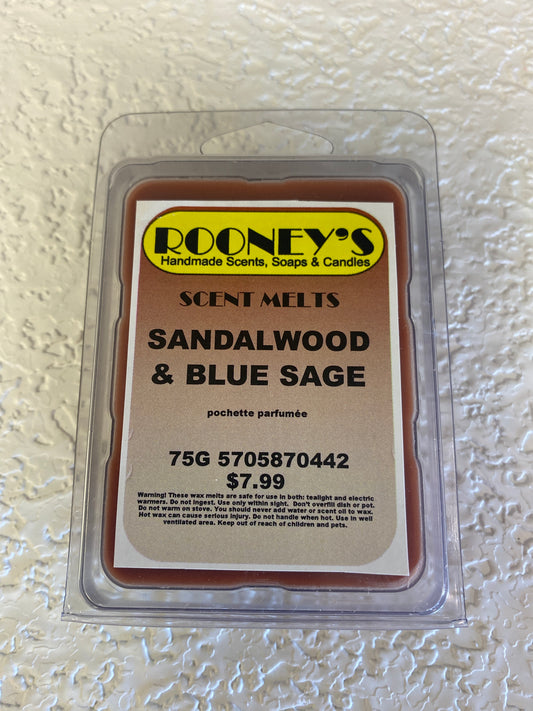 SCENT MELT SANDALWOOD & BLUE SAGE