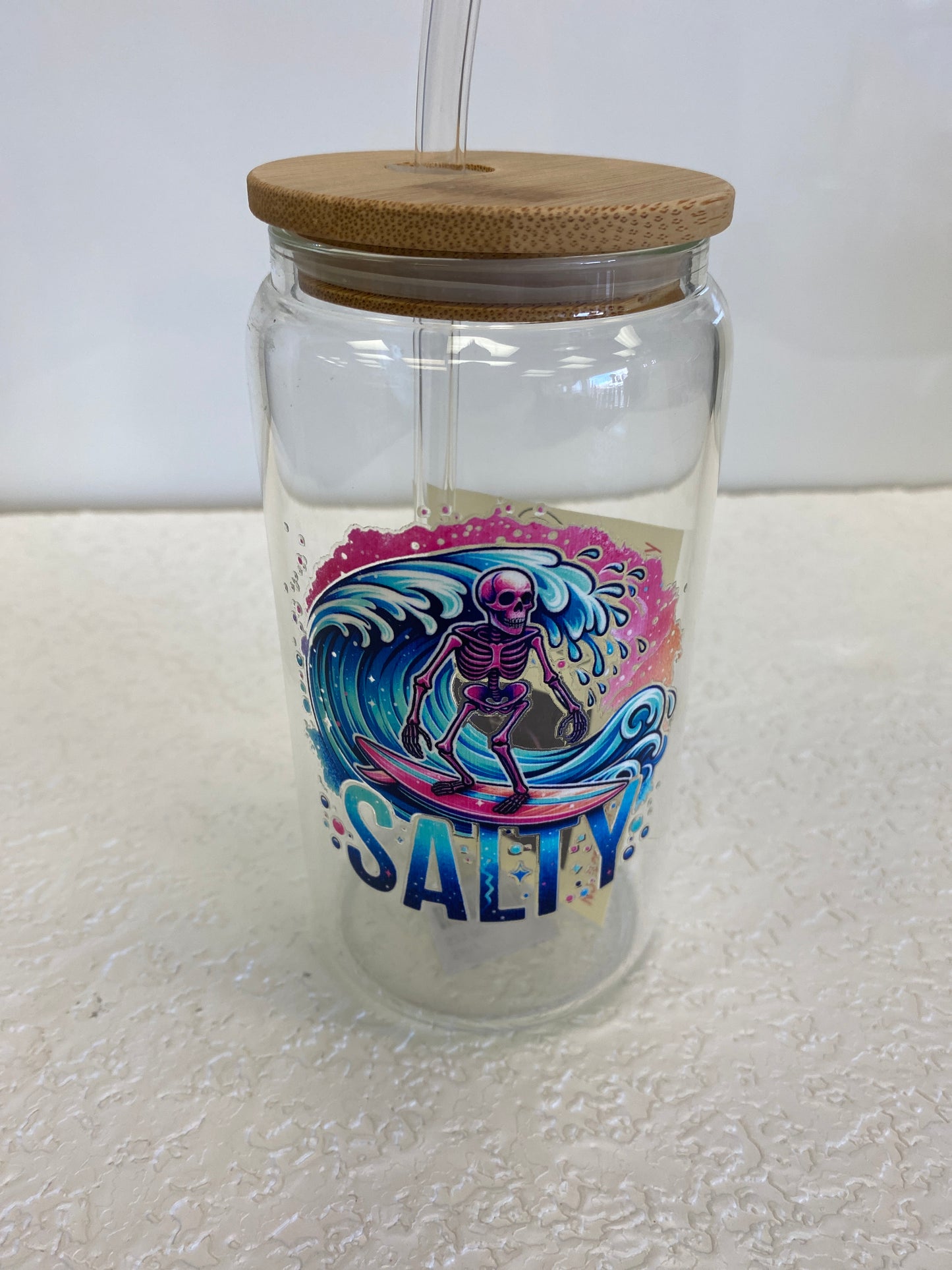 SALTY GLASS BOTTLE