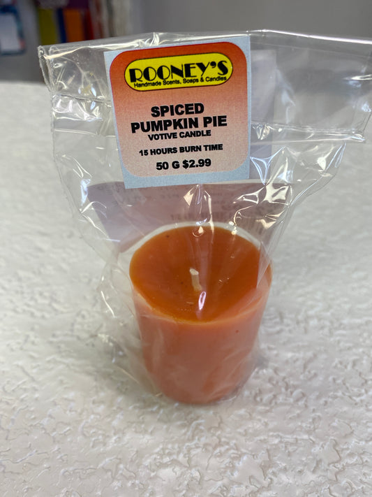 SPICED PUMPKIN PIE VOTIVE CANDLE