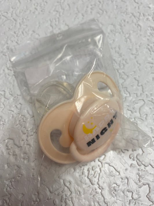 HAPPY NIGHT PINK ADULT PACIFIER