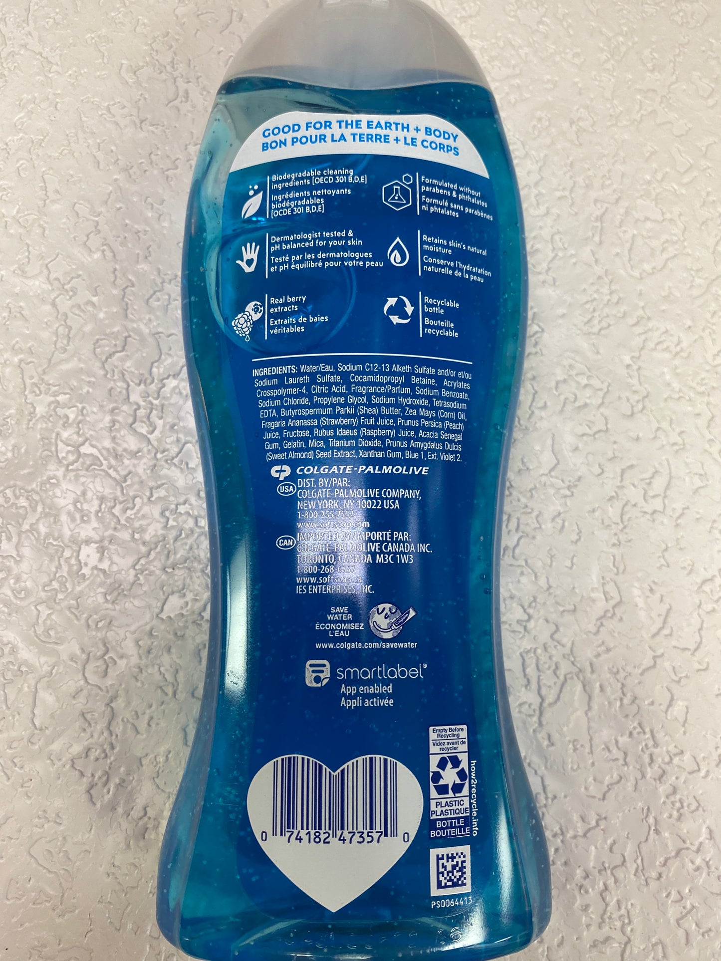SOFT SOAP CITRUS & BERRY SPLASH BODY WASH