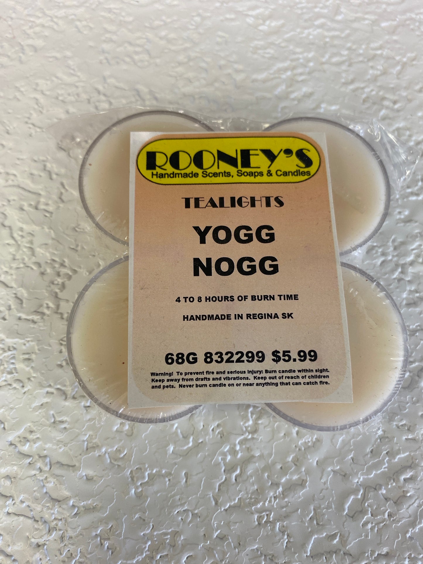 YOGG NOGG TEALIGHT CANDLES