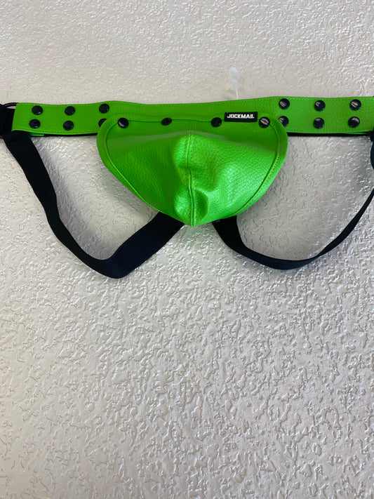 GREEN ADJUSTABLE JOCK STRAP