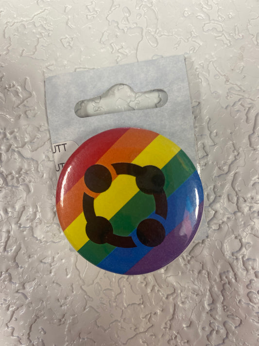 THE FETISH PRIDE FLAG BUTTON