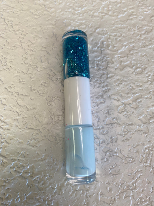 GLITTER NAIL POLISH CLEAR WAVE MICRO