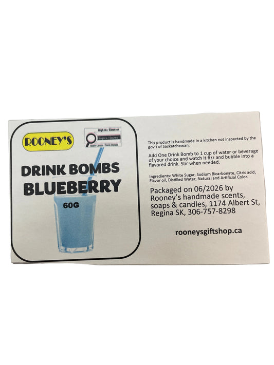 DRINK BOMBS BLUEBERRY 2 PACK