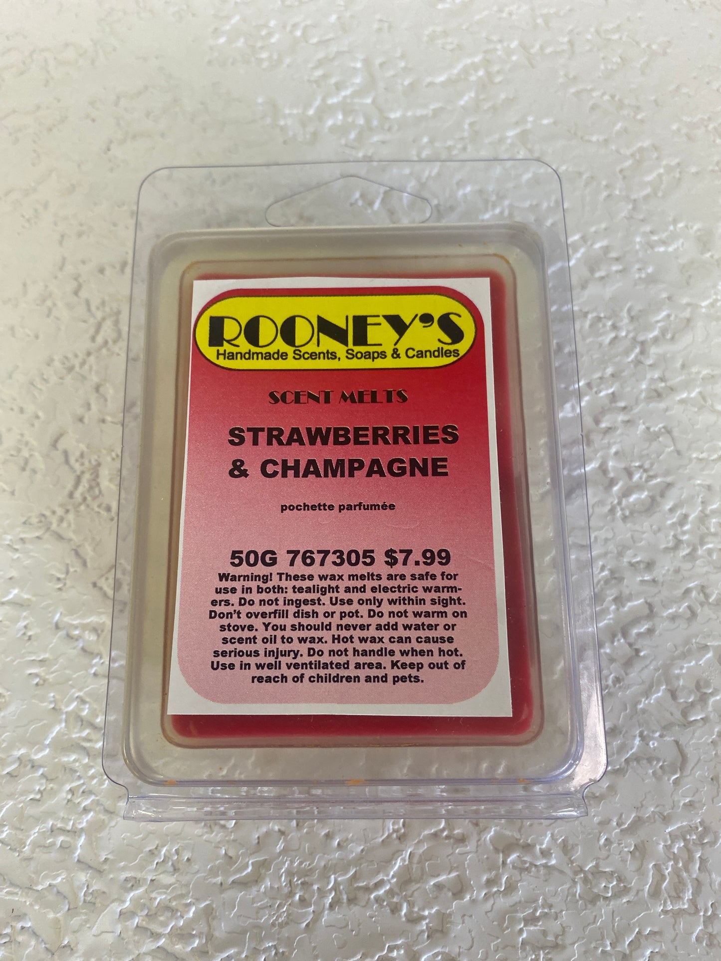 STRAWBERRIES & CHAMPAGNE SCENT MELT