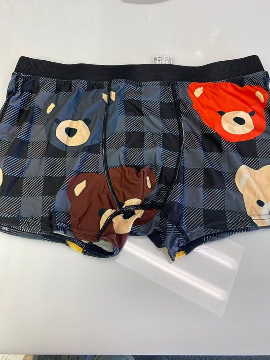 PRIDE BEARS PLAID UNDERWEAR XL