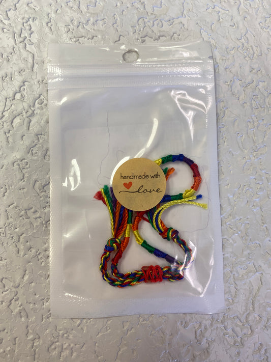 PRIDE BRAIDED BRACLET