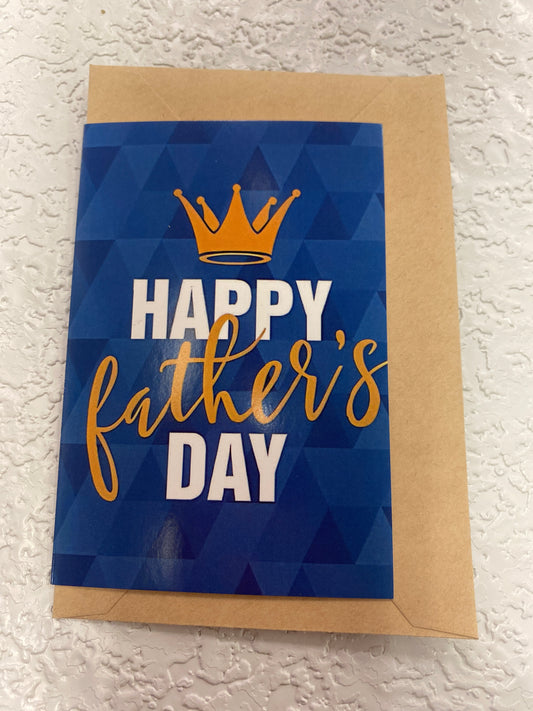 FATHERS DAY SMALL GREETING CARD