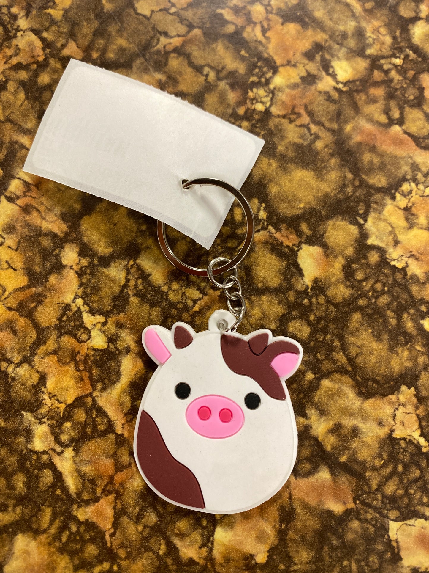 BROWN COW KEYCHAIN