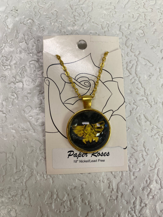 GOLD TRICR NECKLACE
