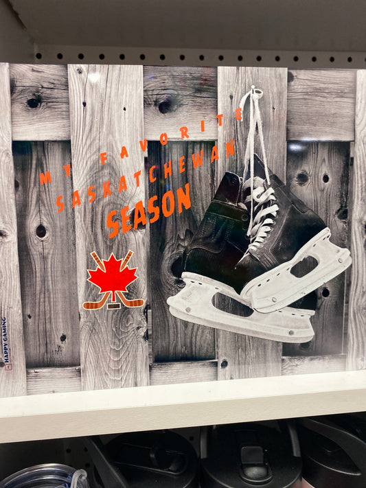 Tin poster Saskatchewan Regina city