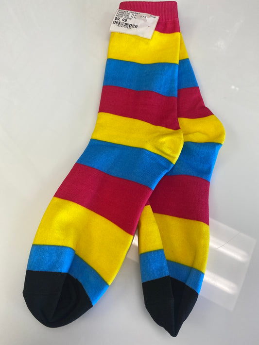 PANSEXUAL FLAG SOCKS