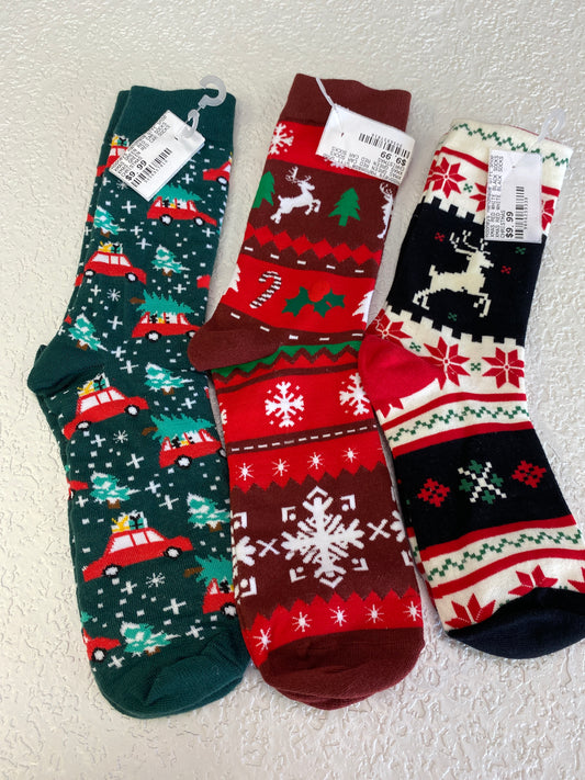 ASSORTED CHRISTMAS SOCKS