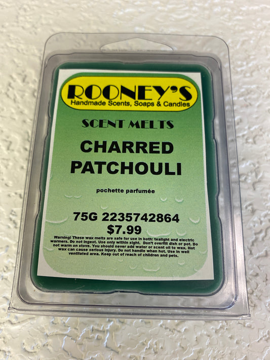 SCENT MELT CHARRED PATCHOULI