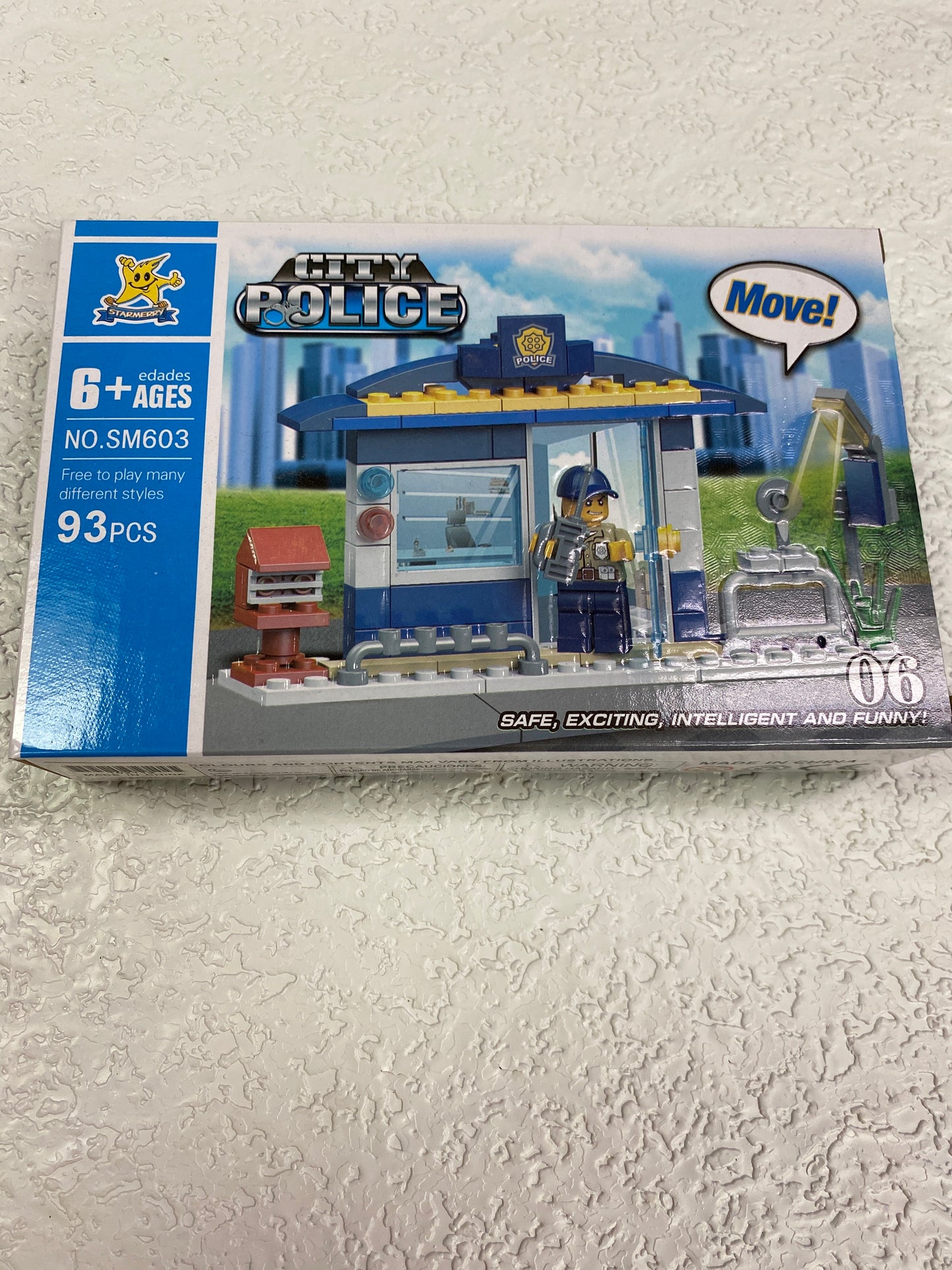 CITY POLICE BUILDING BLOCKS