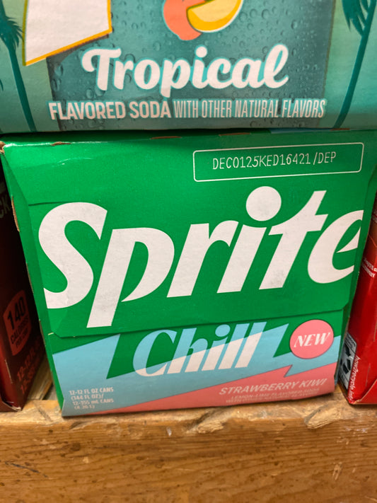 SPRITE CHILL STRAWBERRY KIWI CASE