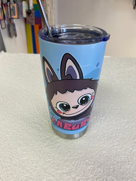 THE MONSTERS BLUE 20OZ TUMBLER TRAVEL CUP