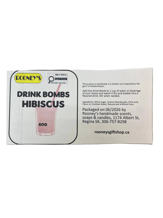 DRINK BOMBS HIBISCUS 2 PACK