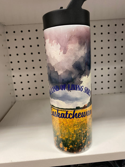 Tumbler water Saskatchewan the land of living skies