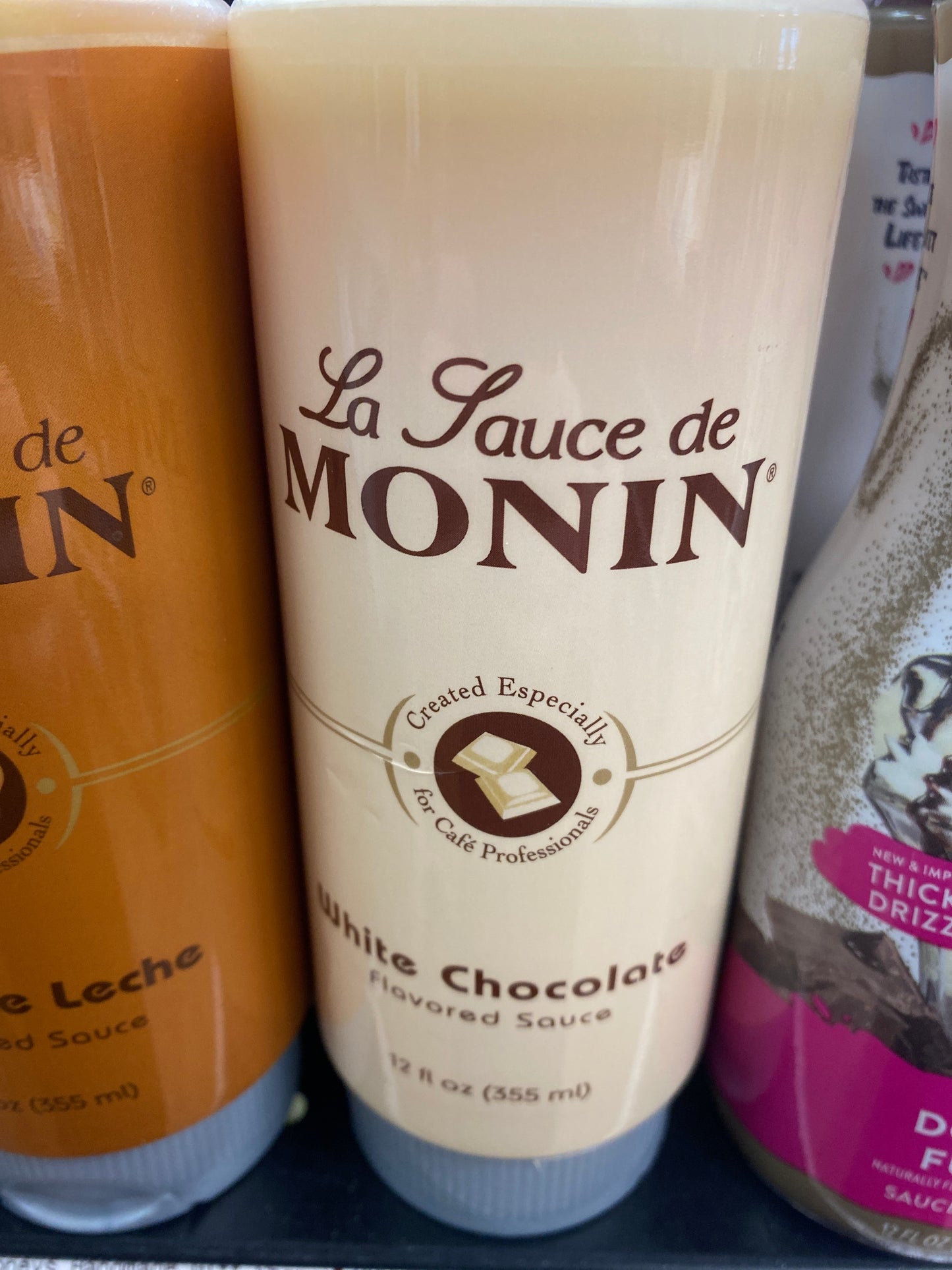 MONIN WHITE CHOCOLATE SAUCE