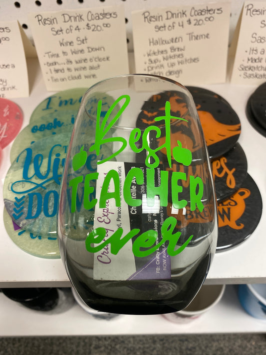 GLASS BEST TEACHER EVER