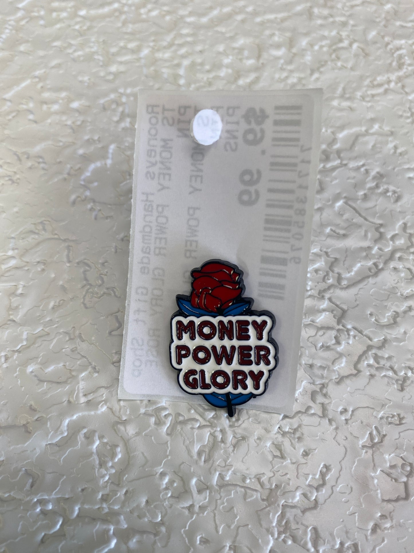 TS MONEY POWER GLORY ROSE PIN