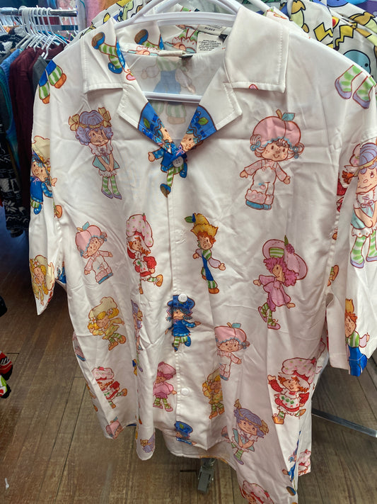 STRAWBERRY SHORTCAKE CASUAL SHIRT XL