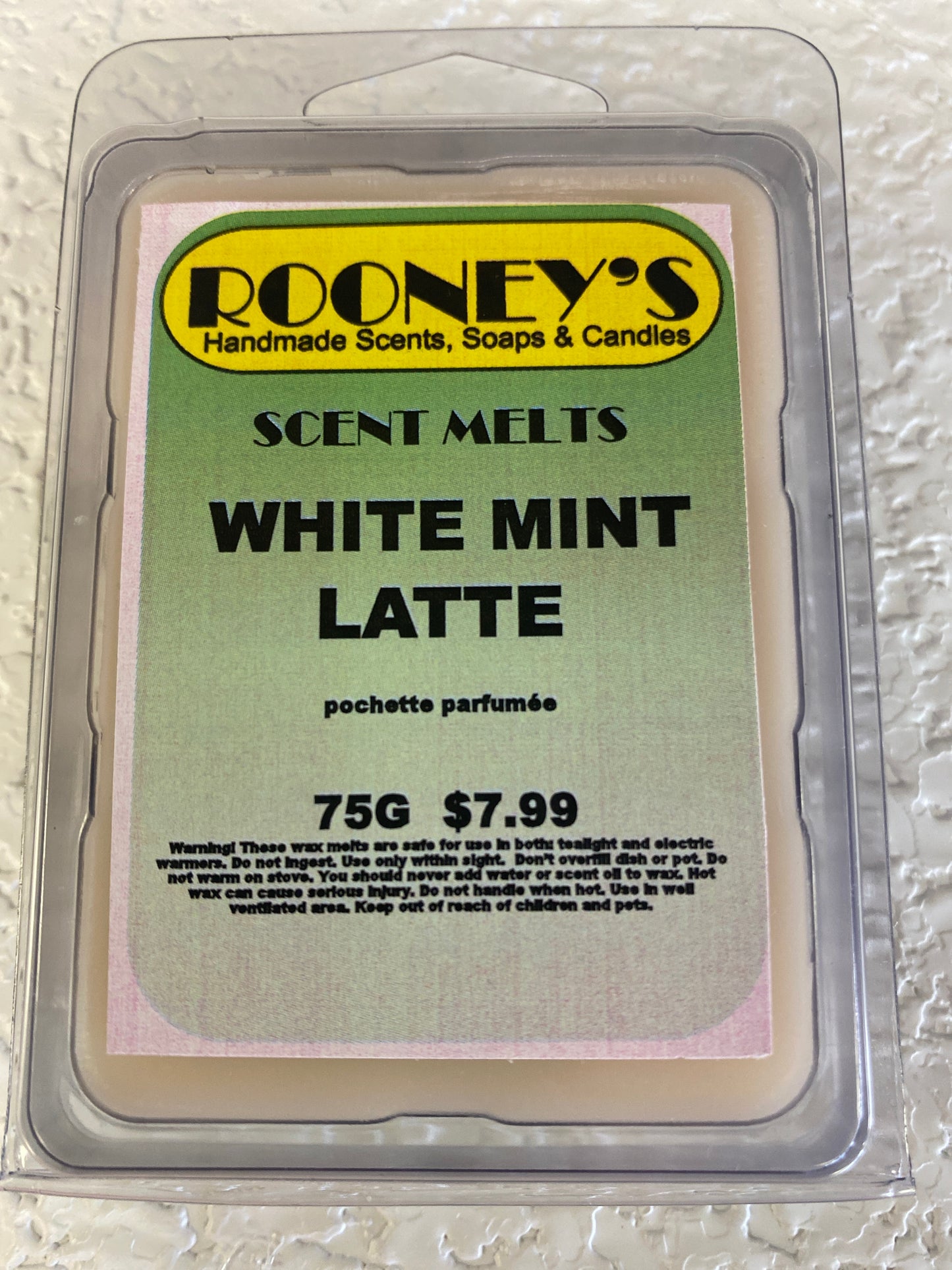 WHITE MINT LATTE SCENT MELT