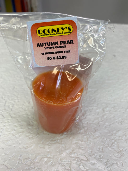 AUTUMN PEAR VOTIVE CANDLE