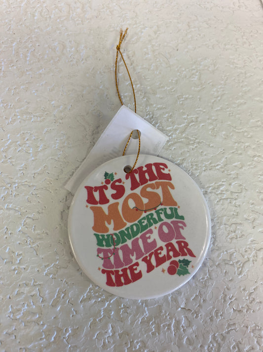 ITS THE MOST GLASS ORN