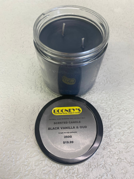 BLACK VANILLA & OUD CANDLE 250G