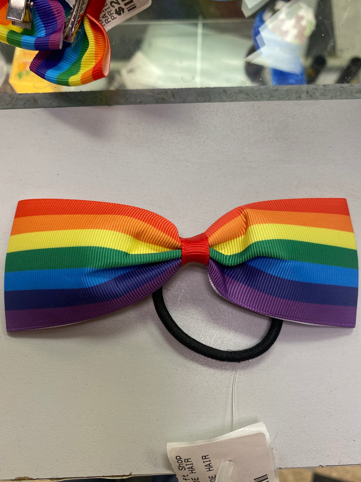 RAINBOW HAIR BOWS