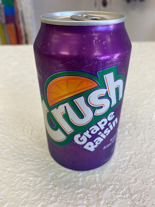 CRUSH GRAPE SODA SINGLE CAN