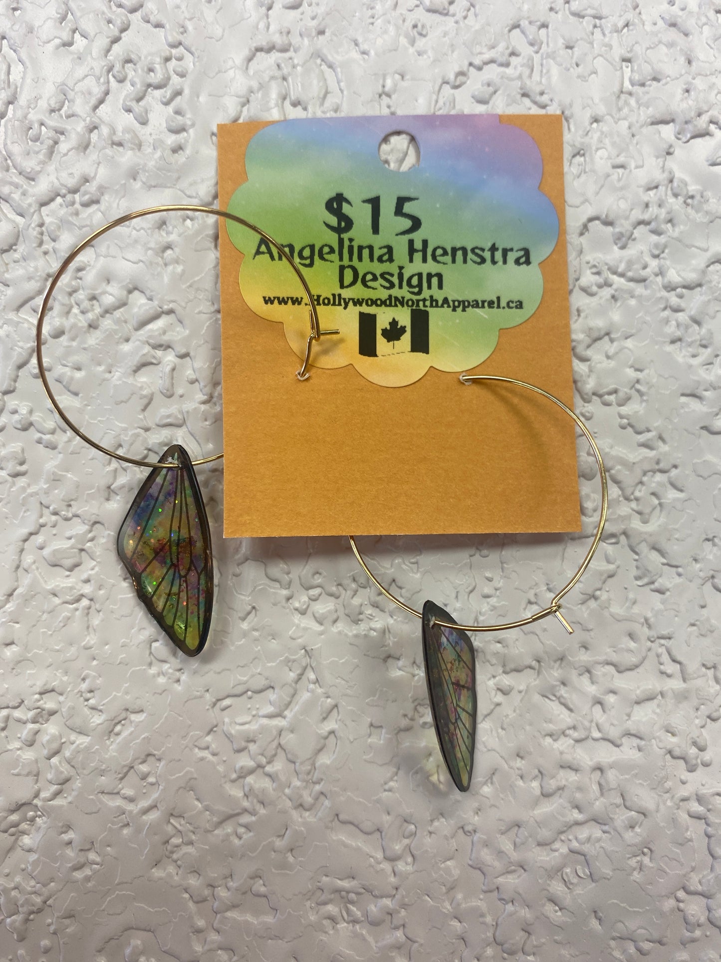 BUTTERFLY WINGS ORANGE