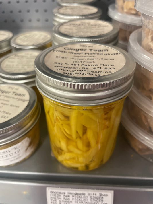 FRESH RAW PICKLED GINGER