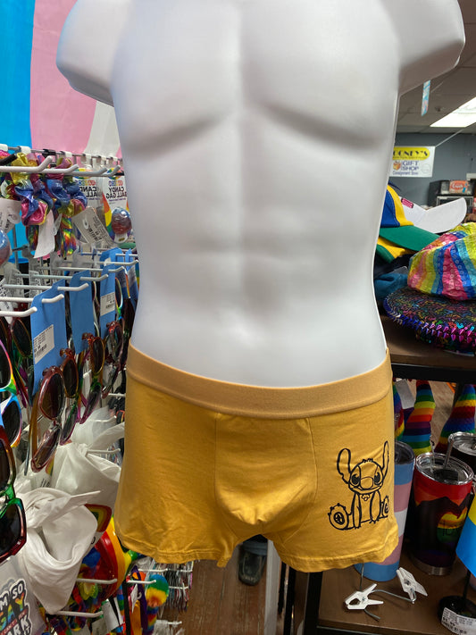 STITCH BOXER UNDERWEAR TAN
