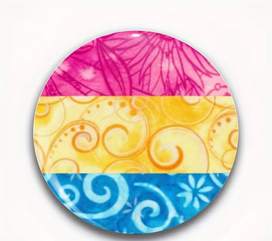 PAN SEXUAL ORIENT PRIDE BUTTON