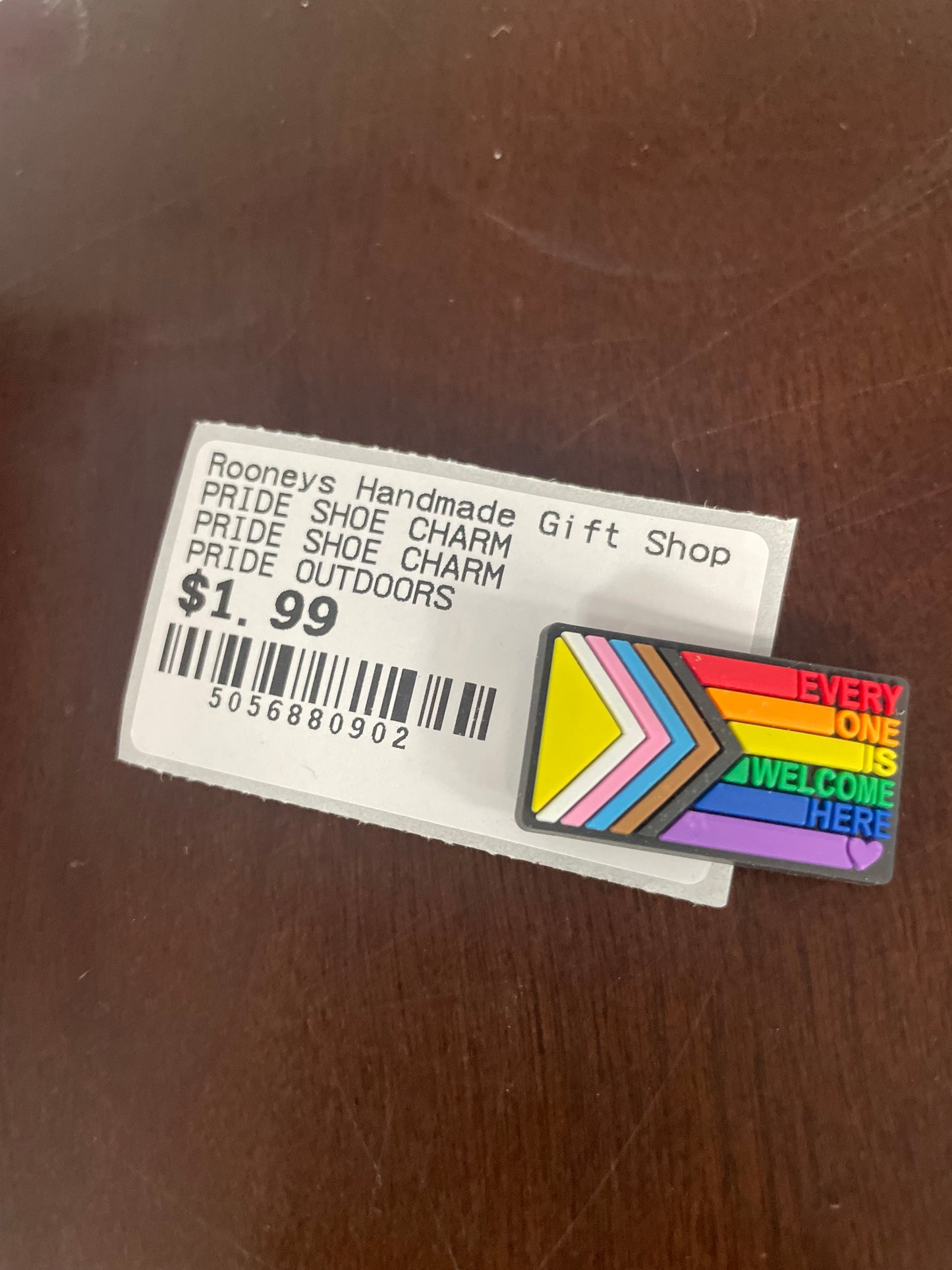 PRIDE SHOE CHARM