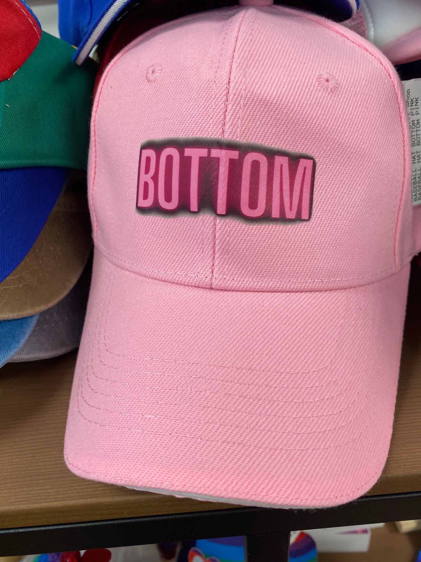 BASEBALL HAT BOTTOM PINK