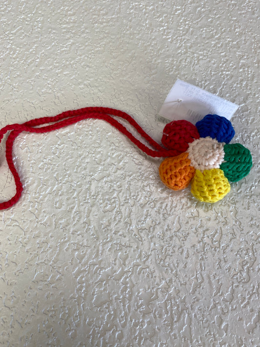 MULTI COLOR FLOWER KNIT
