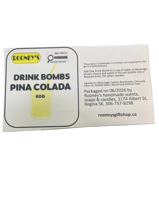 DRINK BOMBS PINA COLADA 2 PACK