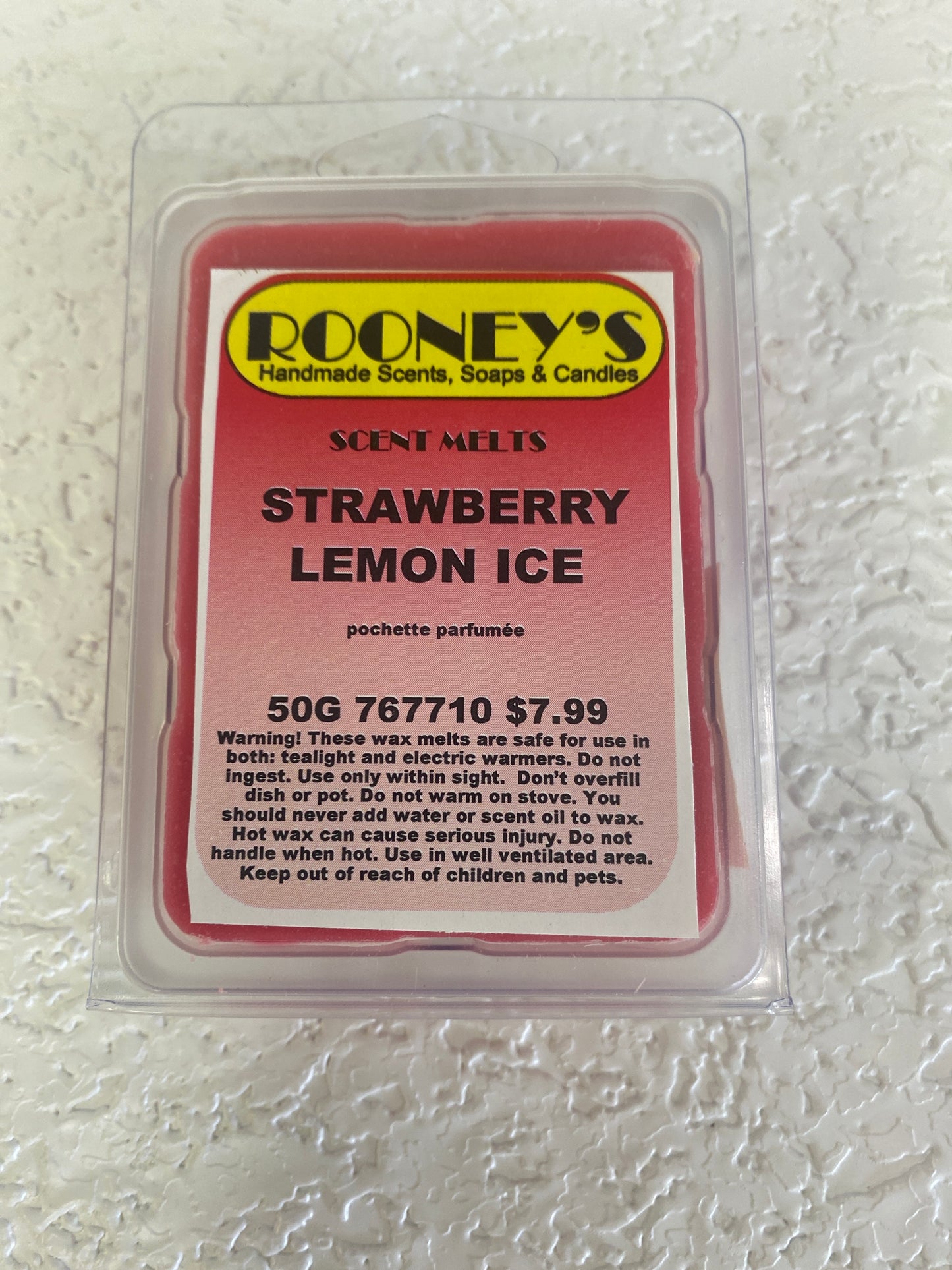 STRAWBERRY LEMON ICE SCENT MELT