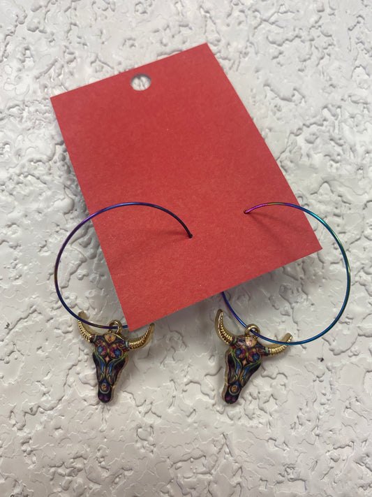 BOHEMIAN COWGIRL HOOPS