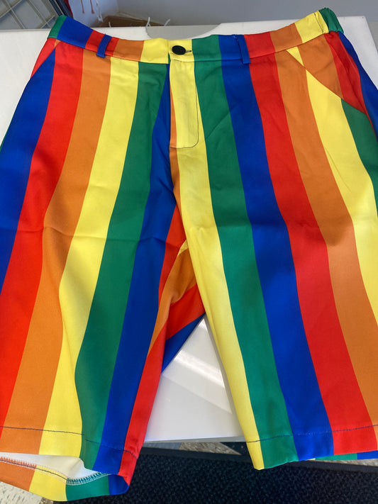 RAINBOW PRIDE CASUAL ATHLETIC SHORTS XXXL