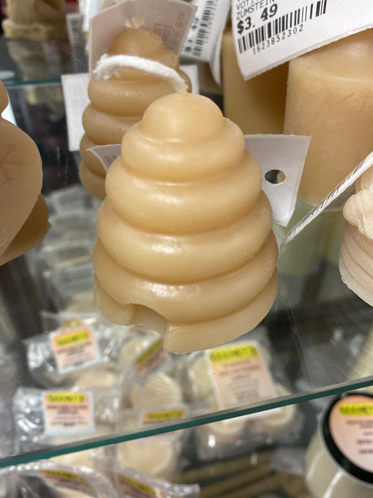 BEEHIVE BESSWAX CANDLE