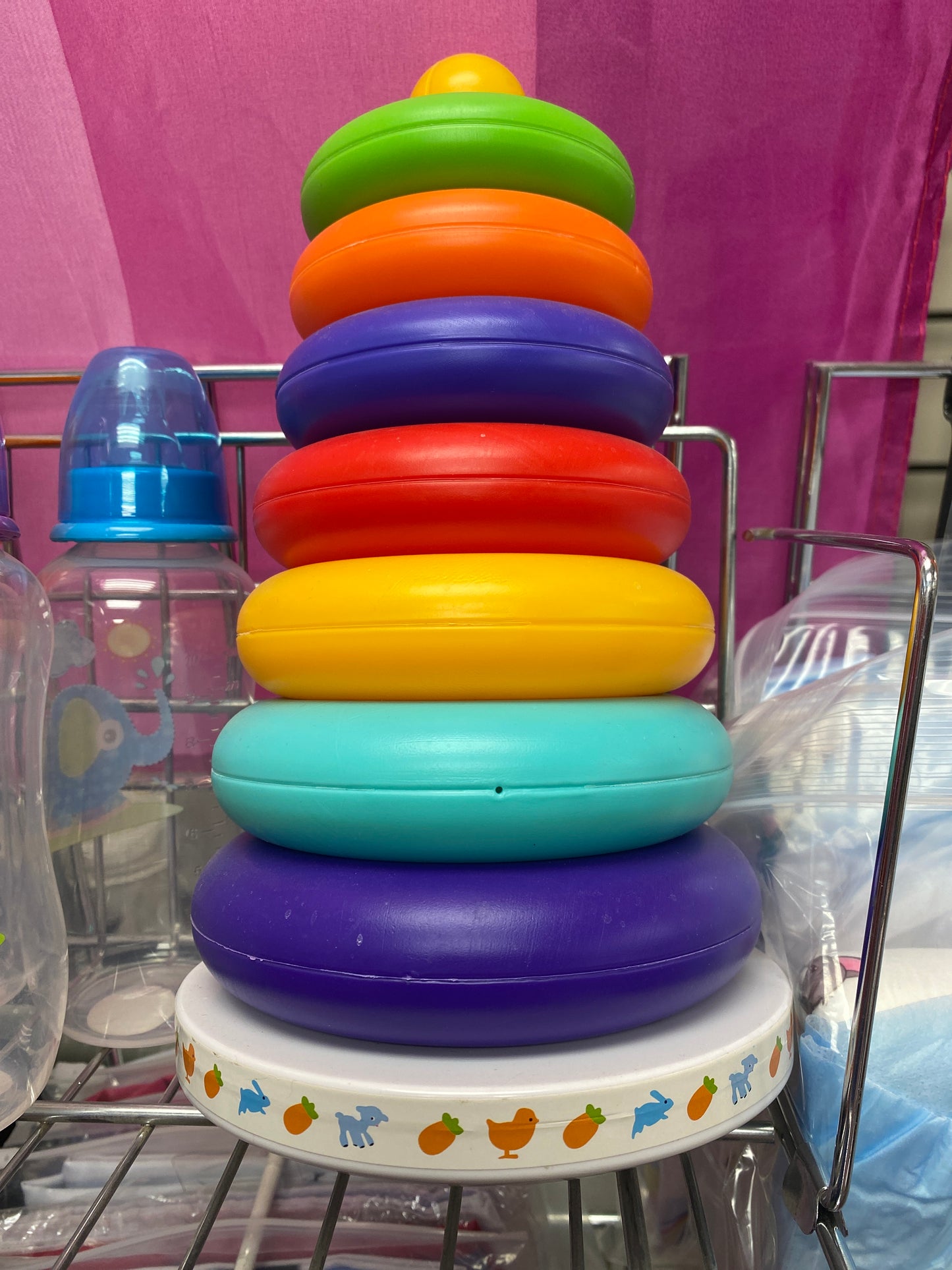 RAINBOW STACKING TOWER TOY